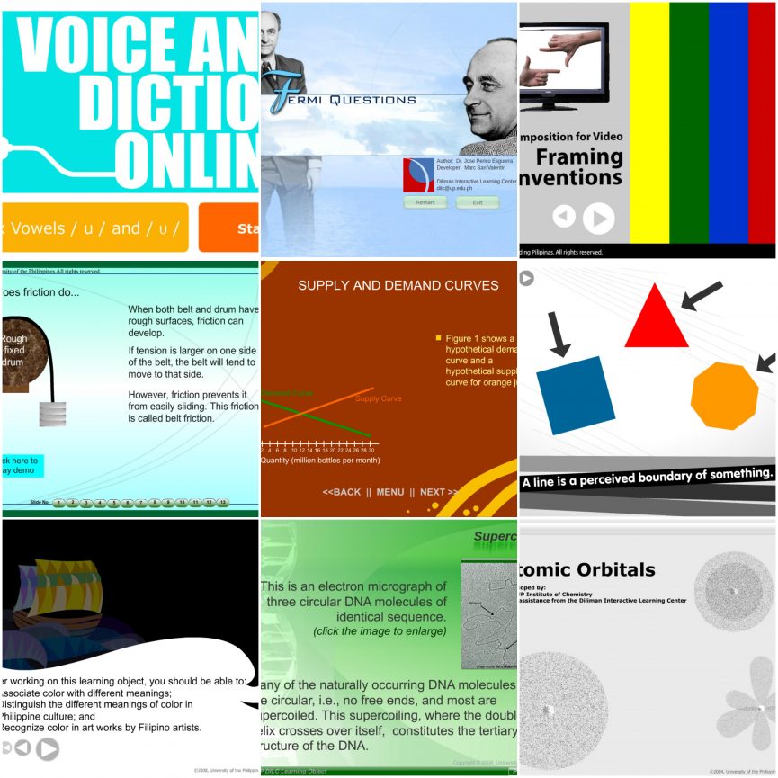 Learning Materials – Interactive Learning Center Diliman